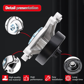 YBDDZH installed in engine bay illustrating direct-fit OEM-style replacement