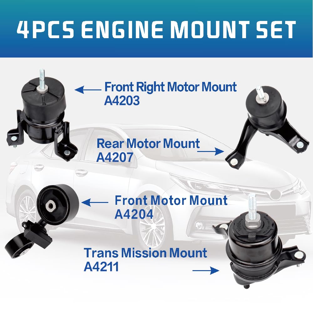 YBDDZH torque strut mount close view highlighting durable rubber bond