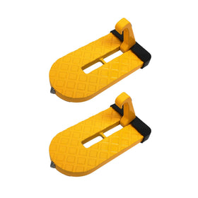 YCeru front view of car door step showing hook and pedal for easy roof access