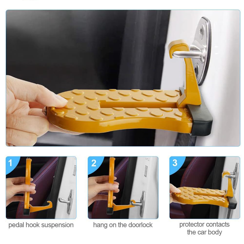YCeru close-up of textured step surface providing non-slip grip and safety