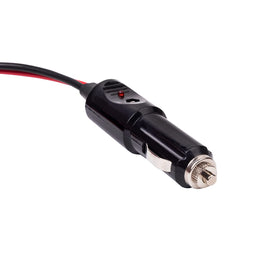 YCIND illuminated LED on cigarette plug showing instant power check