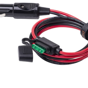 YCIND close-up of 3/8 inch ring terminal showing secure battery fit