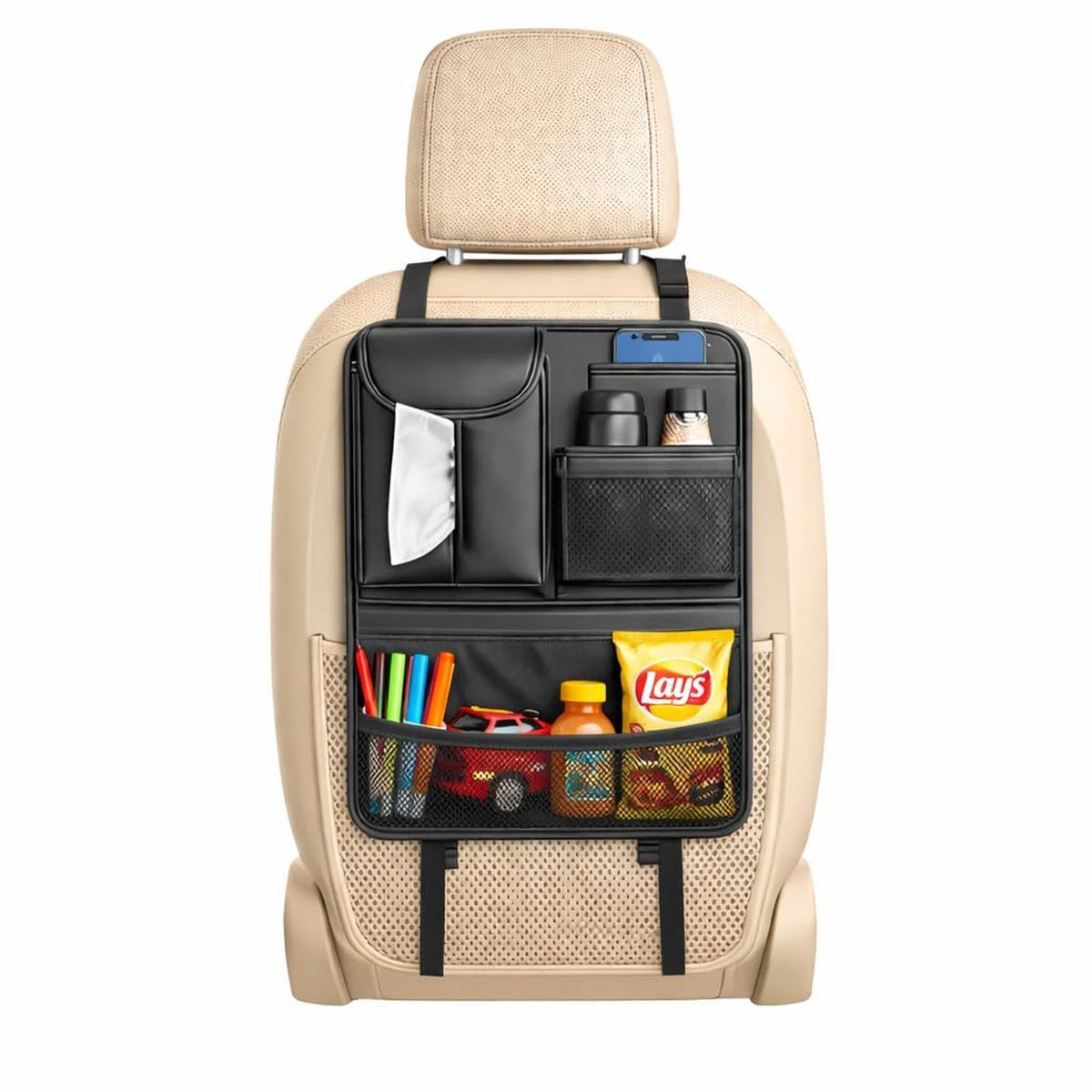 Ycpasta pocket detail with mesh and zipper offering secure organized storage