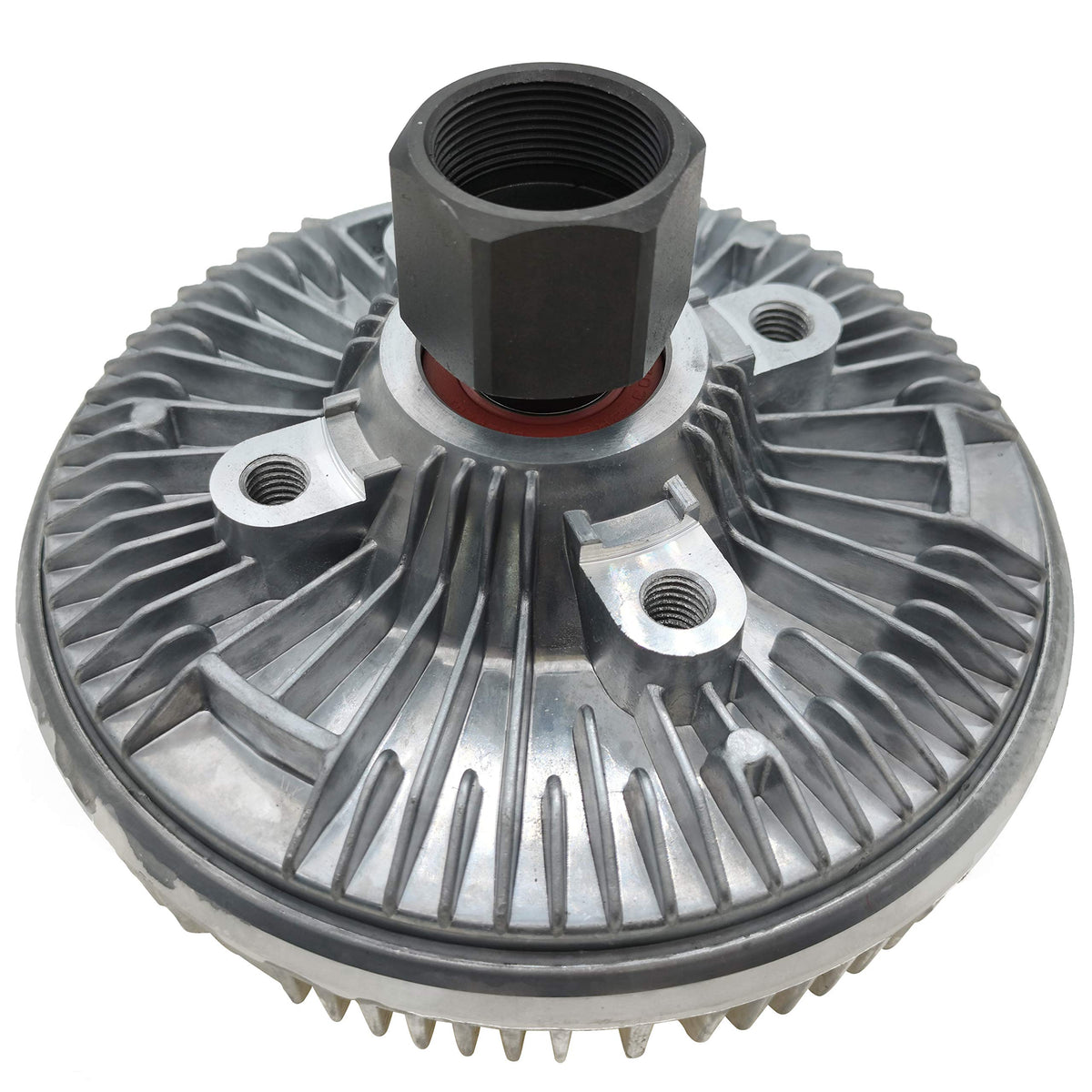 YCT fan clutch front view showing mounting face and clean finish for reliable fit