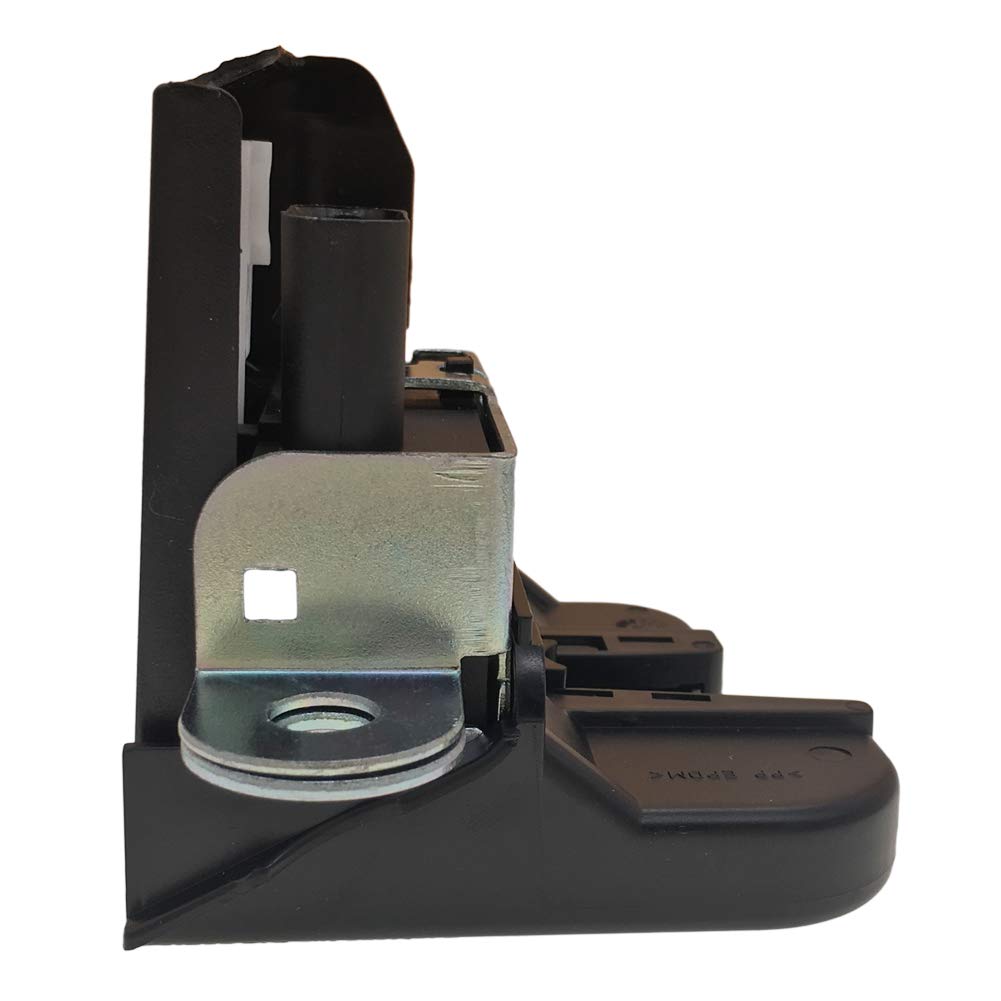 YCT trunk latch actuator on car rear illustrating reliable locking performance