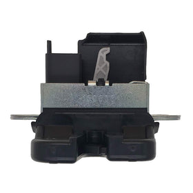 YCT trunk latch actuator next to ruler for accurate size and fit reference