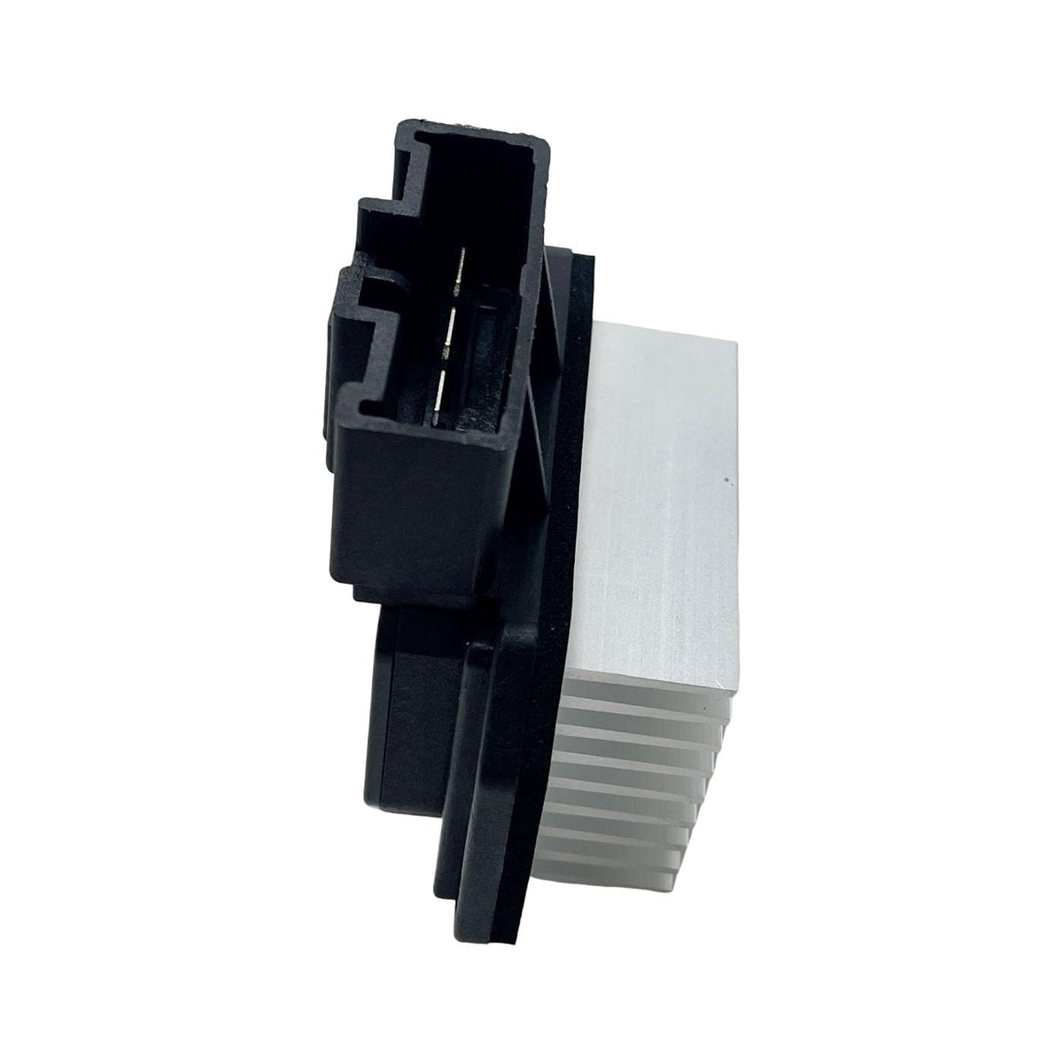 YCUPONE location under dash where resistor mounts, illustrating access for installation