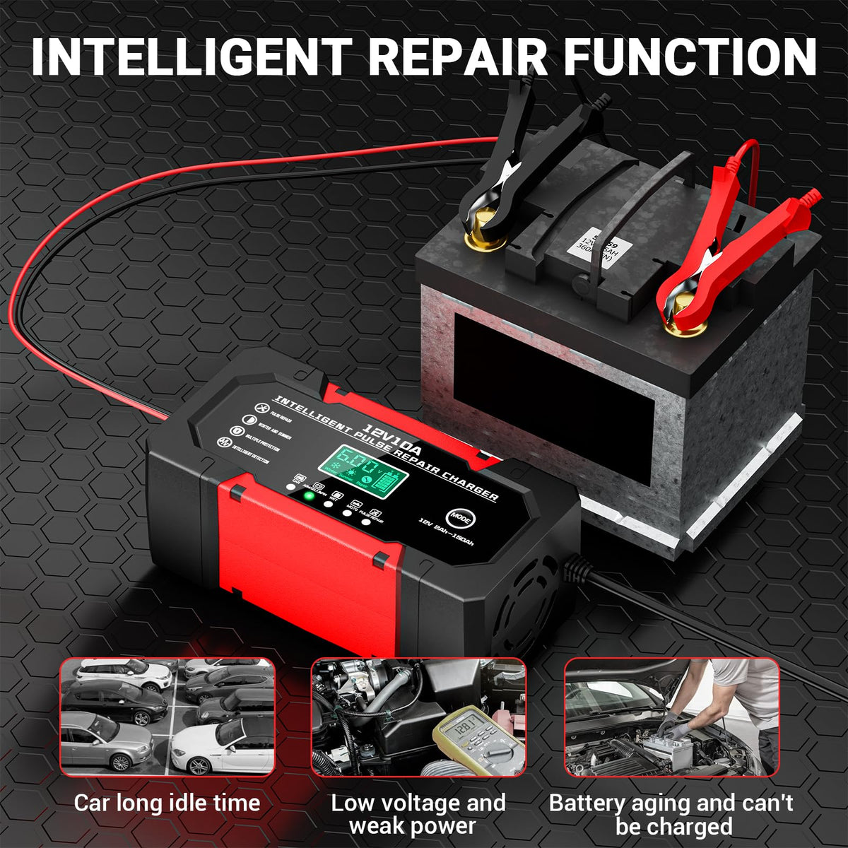 YDBAO installed in garage lifestyle scene showing convenient maintenance