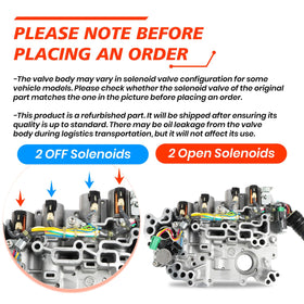 YDMON valve body close-up of solenoid for faster, responsive shifting