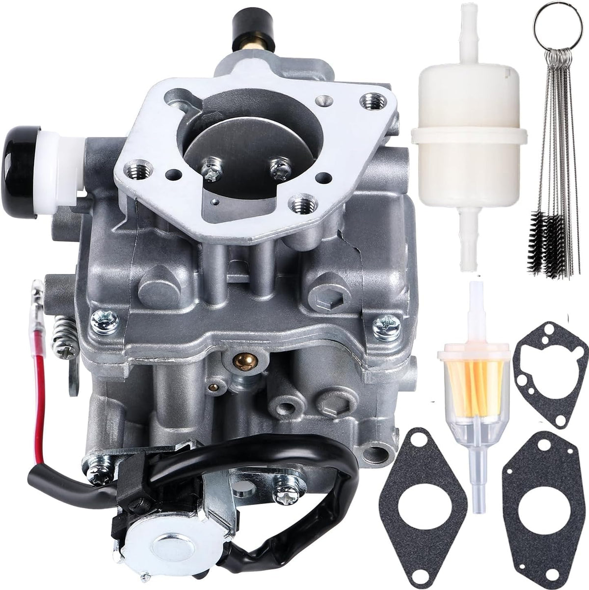 YDO carburetor front view showing fit and mounting for easy replacement