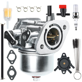 YDO carburetor front view showing throttle bore and ports for correct fit