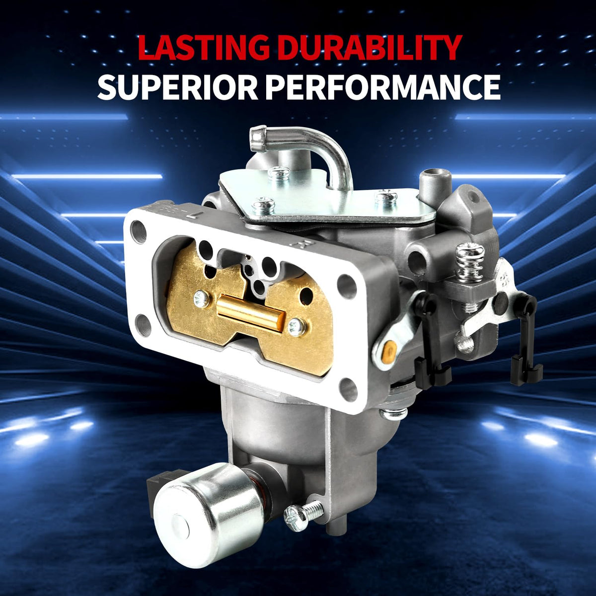 YDO carburetor installed on mower proving restored engine performance