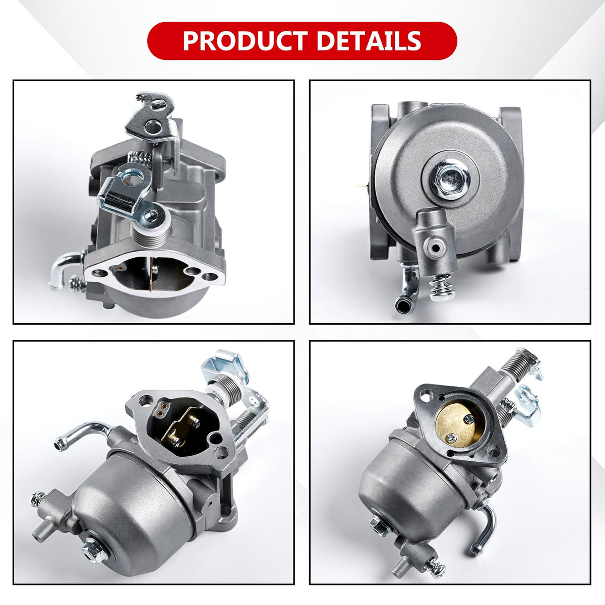 YDO carburetor installed in engine bay of EZ-GO, demonstrates straightforward replacement