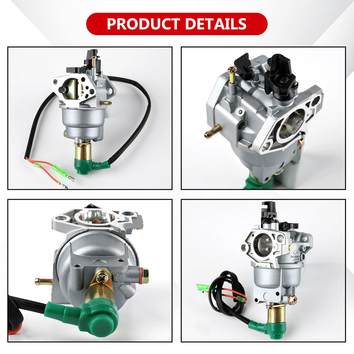 YDO carburetor installed on a generator demonstrating ready-to-use compatibility and reliability