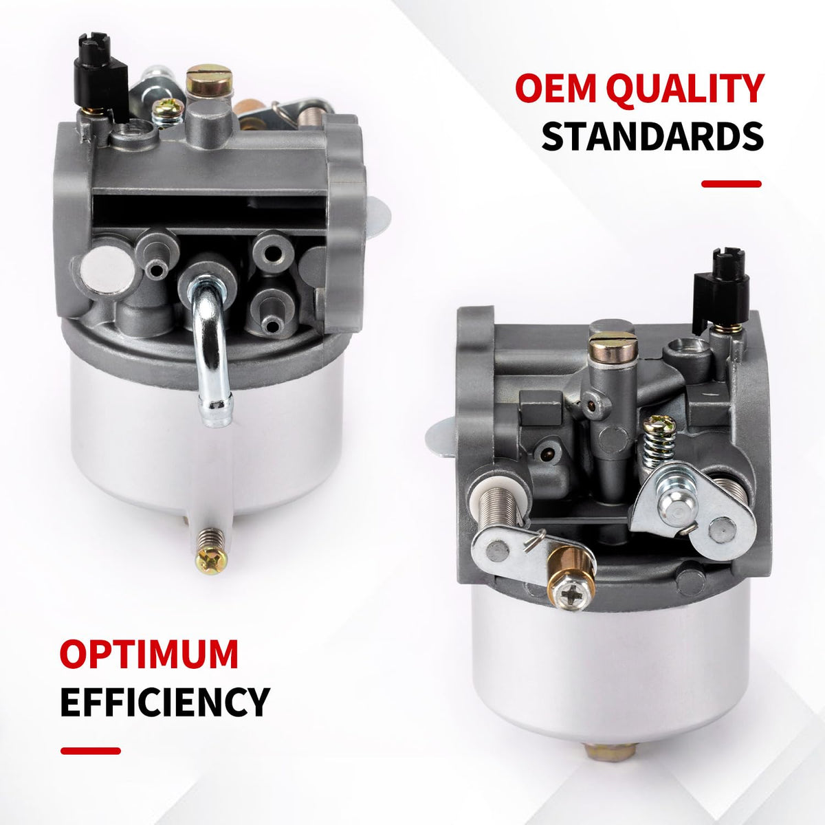 YDO carburetor mounted on EZGO engine indicating direct compatibility