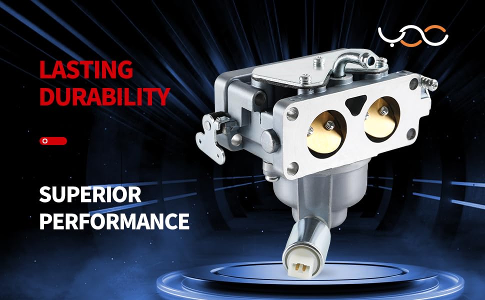 YDO carburetor packaging and warranty card showing included warranty and return support