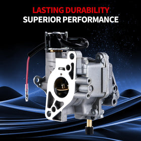 YDO carburetor next to ruler showing scale for accurate fit verification