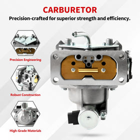 YDO carburetor top detail highlighting precision machining and fit