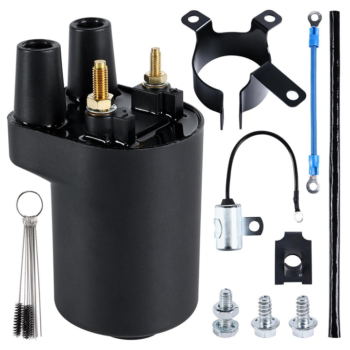 YDO ignition coil front view showing compact design and dependable fit