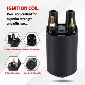 YDO ignition coil terminal close-up showing heavy-duty contacts for reliable spark