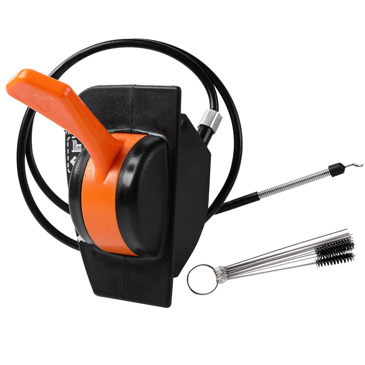 YDO throttle cable front view showing entire assembly for accurate fit