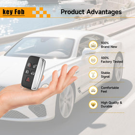 YDTHTLAH held next to car door demonstrating user-ready convenience