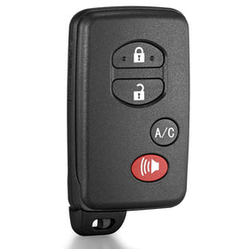 YDTHTLAH front view of key fob showing buttons and fit for Prius