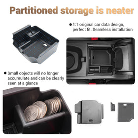 YEE PIN tray installed in Integra console providing factory-like integration