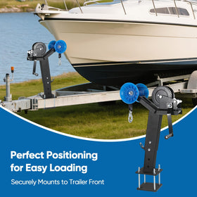 YeeJinHong scale comparison with a boat bow demonstrating size and proper clearance