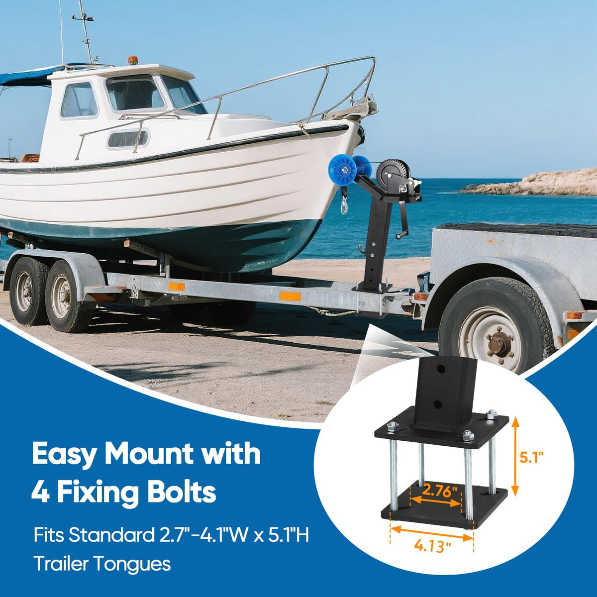 YeeJinHong bottom security hook detail providing extra anchor point for transport safety