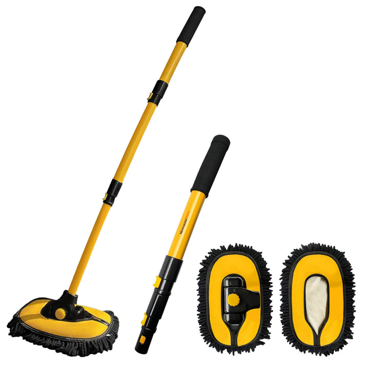 YeewayVeh front view of long-handle car wash brush showing full tool benefit