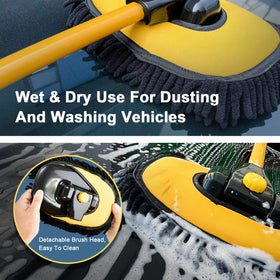 YeewayVeh cleaning an RV roof illustrating safe high-area washing