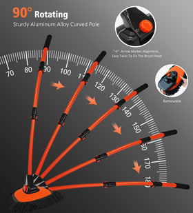 YeewayVeh mop beside hand to show scale and user-friendly sizing benefit