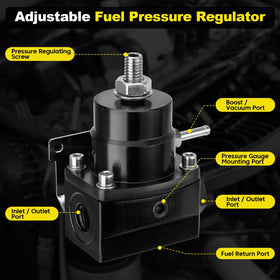 YEHERIT 0–100 PSI gauge closeup with clear dial for accurate pressure monitoring