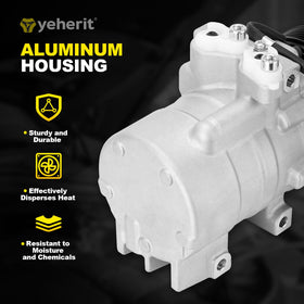 YEHERIT pulley detail highlighting six-groove compatibility and belt alignment