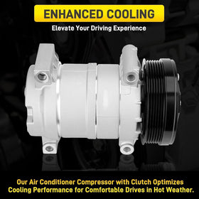 YEHERIT compressor installed in vehicle showing streamlined replacement