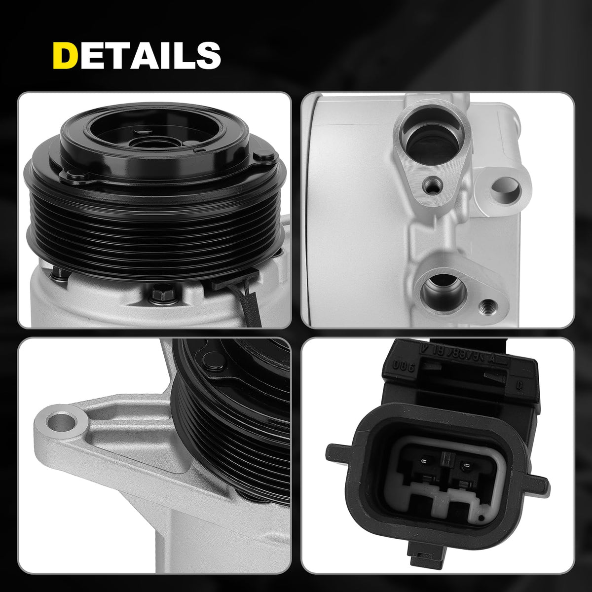 YEHERIT compressor packaged with accessories, ready for professional installation