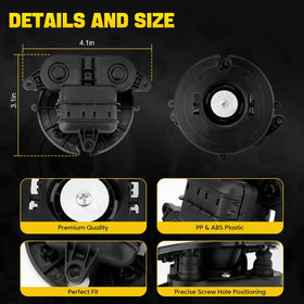 YEHERIT motor installed inside mirror housing for restored adjustment control