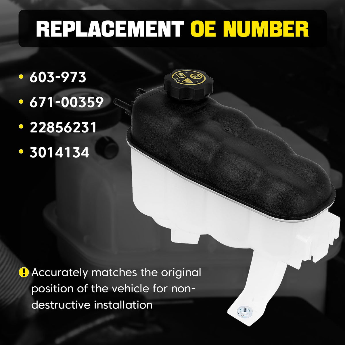 YEHERIT detailed shot of mounting points — precise fit reduces installation time