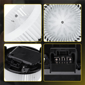 YEHERIT detailed fan blade image showing balanced blades for quieter airflow
