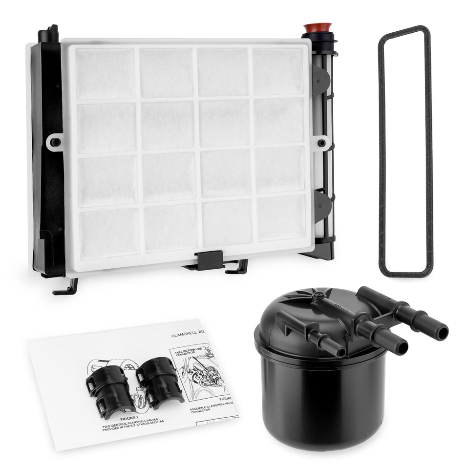 YEHERIT front packaging of fuel filter element showing fitment benefits