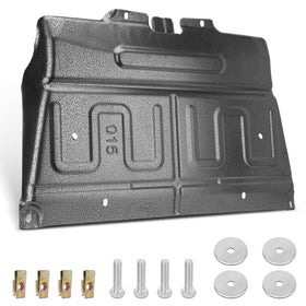 YEHERIT front view of splash shield showing precise fit and protection benefit
