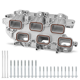 YEHERIT intake manifold front overview showing full-aluminum durability and fit