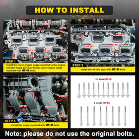 YEHERIT intake manifold OEM number stamp visible for correct part identification