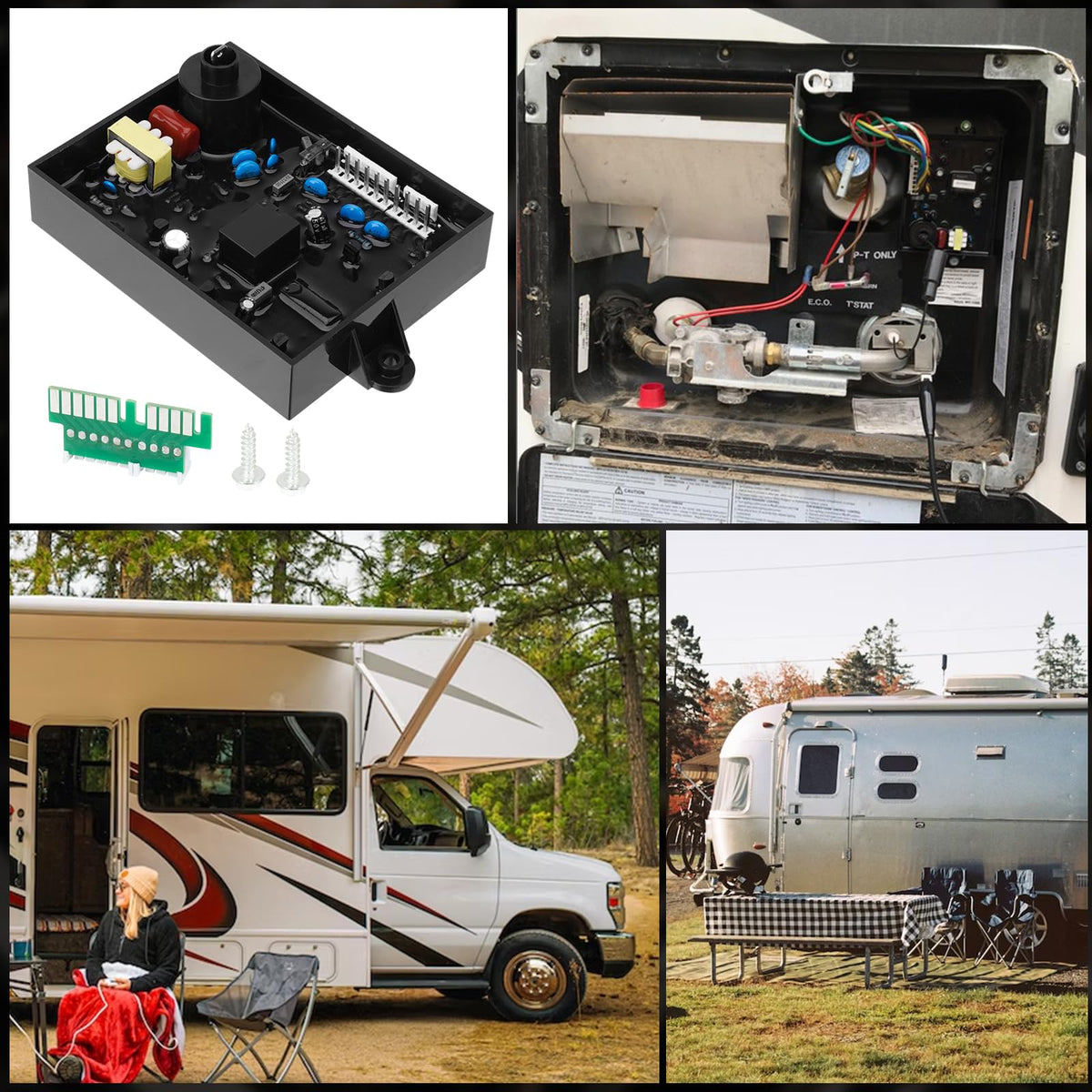 YEHERIT installed in campsite RV environment illustrating dependable hot water return