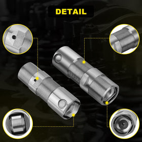 YEHERIT lifters installed in engine with workshop setting showing ready-to-run reliability