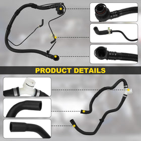 YEHERIT close-up of printed OE part numbers on hose for accurate compatibility benefit