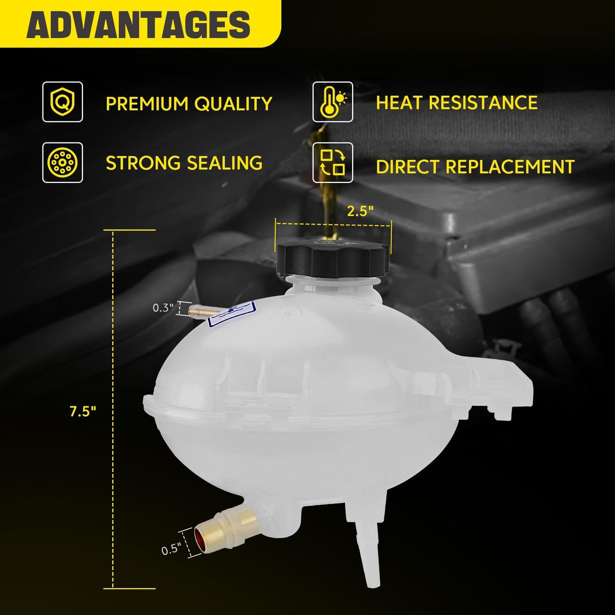 YEHERIT material texture close-up highlighting heat-resistant plastic build