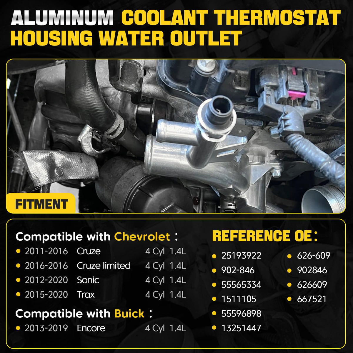 YEHERIT installed under hood showing correct placement and improved reliability