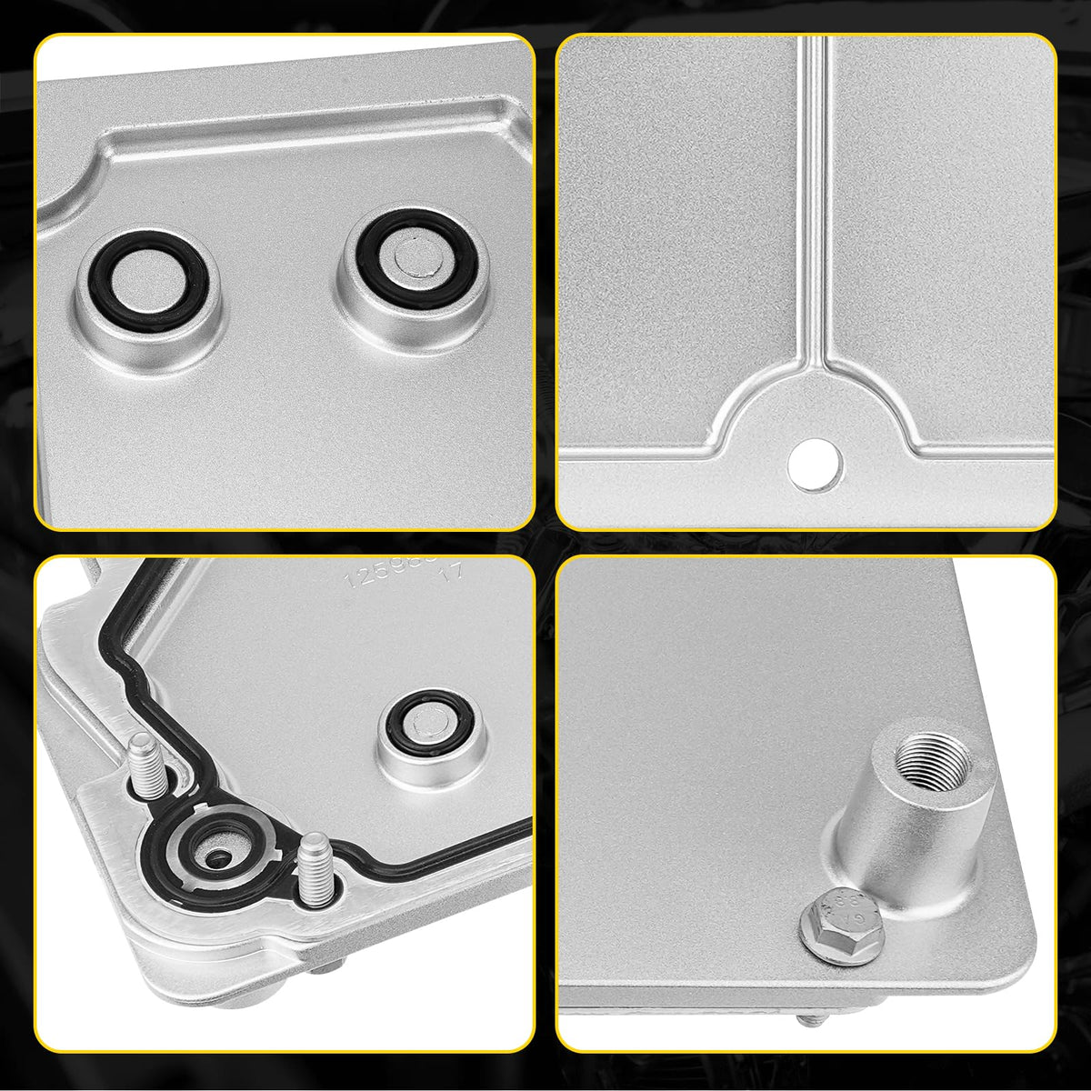 YEHERIT valley cover on workbench with tools illustrating easy mechanic installation